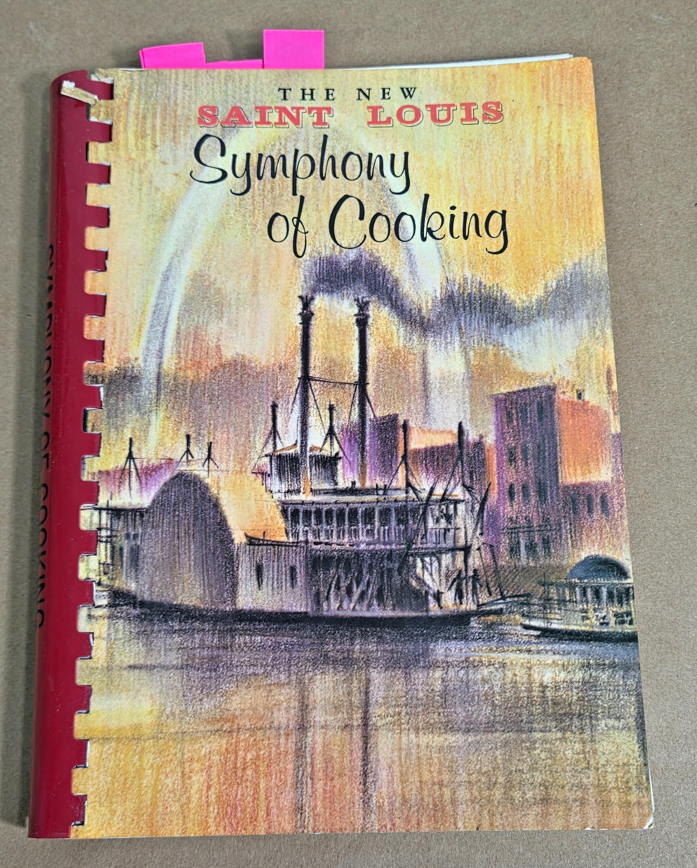Vintage 1985 St. Louis Symphony of Cooking - Miss Hulling’s & Stan Musial
